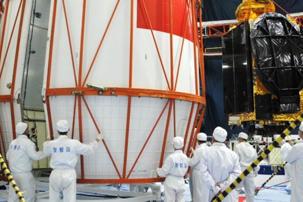 The ChinaSat 9A probe was steered towards its target orbit above the equator in Southeast Asia on Wednesday. Photo: Handout