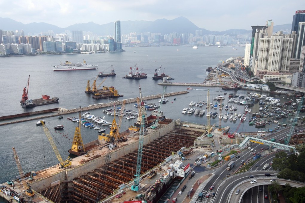 Cost overruns and delays have plagued some of the city’s major infrastructure works. Photo: Edward Wong