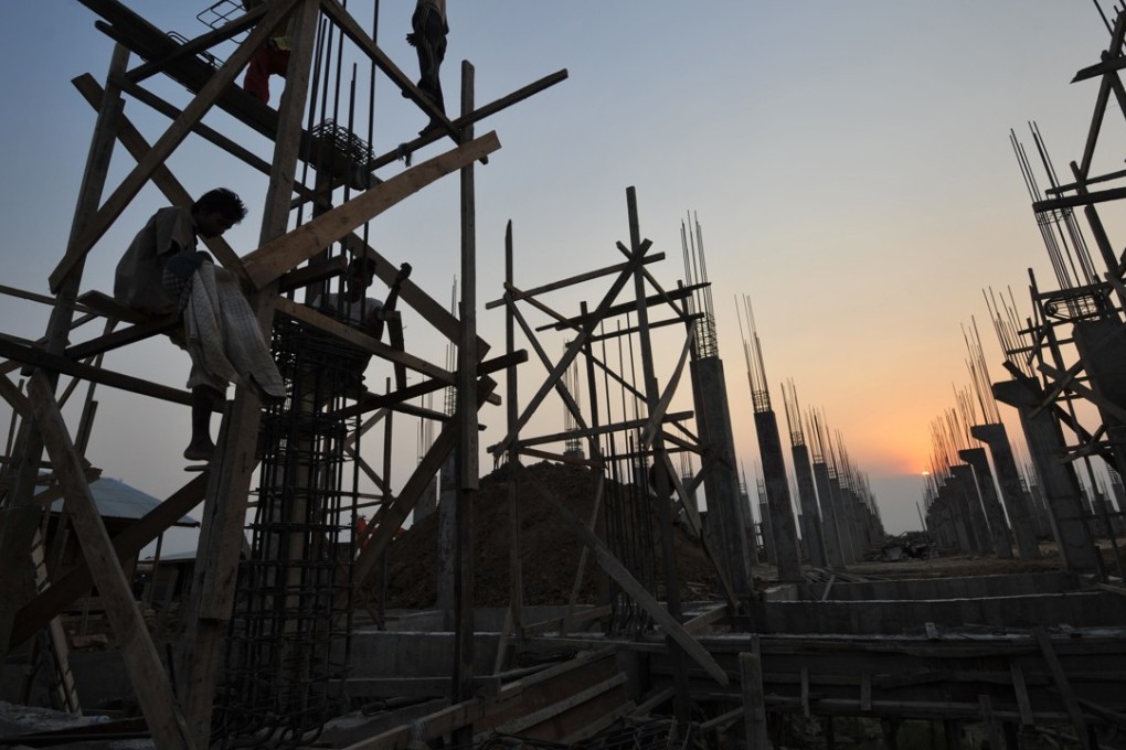 Trillions of dollars a year are required to bridge the infrastructure gap in emerging markets, says the HKMA. Photo: AFP