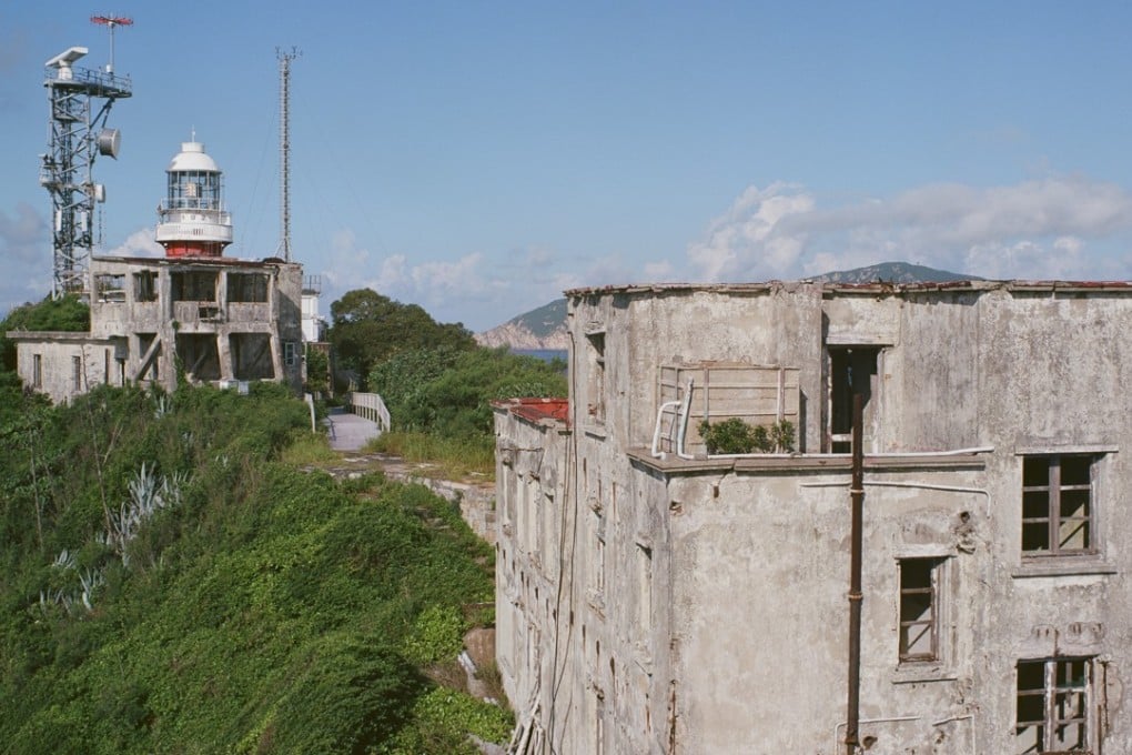 The Waglan Lighthouse compound. Picture: Antony Dickson