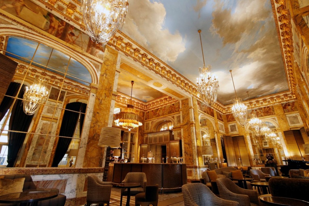 Inside the newly refurbished Les Ambassadeurs dining room at the Hotel de Crillon. Photo: Reuters