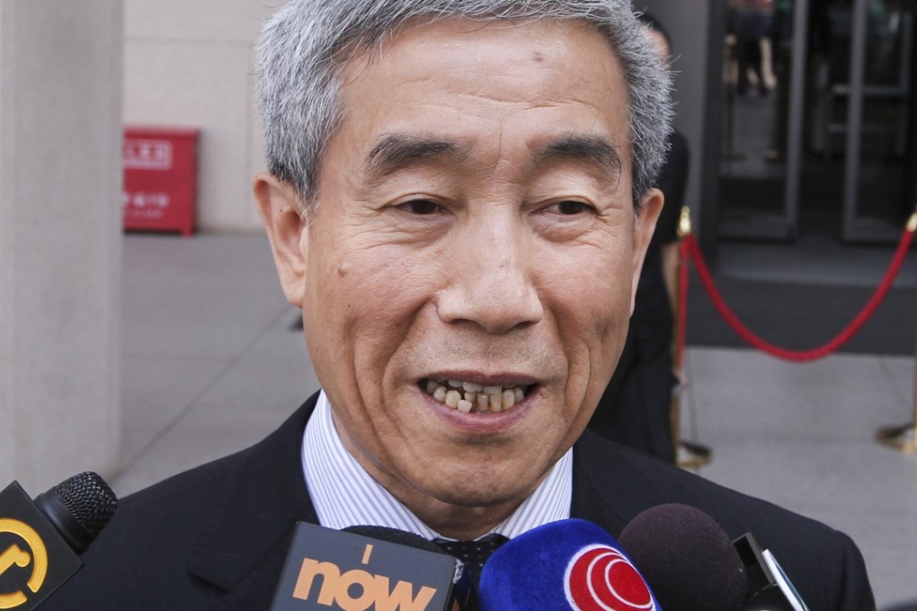 Basic Law Committee chairman Li Fei lays down his interpretation of ‘one country, two systems’. Photo: Simon Song