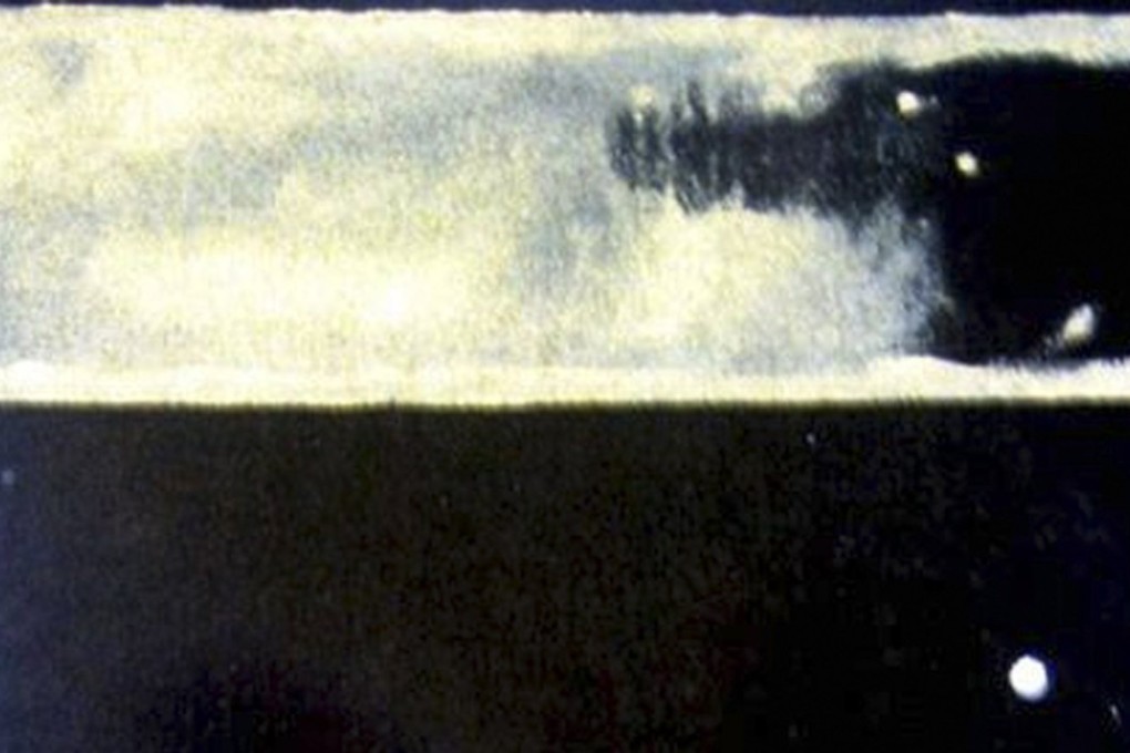 The painting Comet (F13) by New Zealand artist Colin John McCahon. Photo: EPA