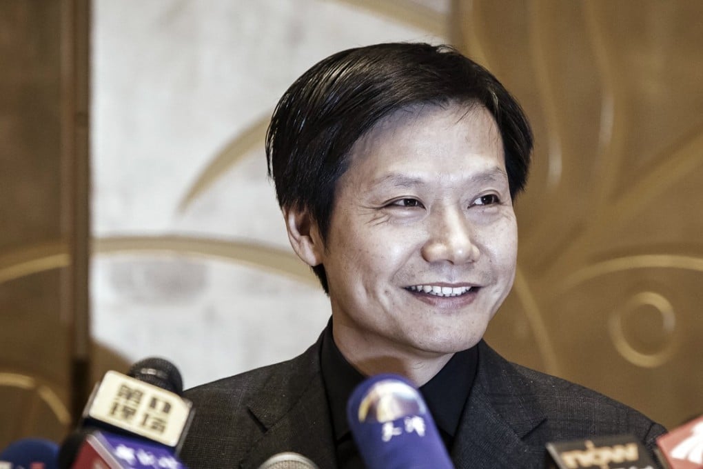 Billionaire Lei Jun, chairman and chief executive officer of Xiaomi Corp., speaks during a news conference on the sidelines of the fifth session of the 12th National People's Congress (NPC) in Beijing, China, on Monday, March 6, 2017. After pioneering online flash sales in China to reach the top of the smartphone market, Xiaomi is to introduce a new artificial intelligence (AI) product soon, Lei said. Photo: Bloomberg