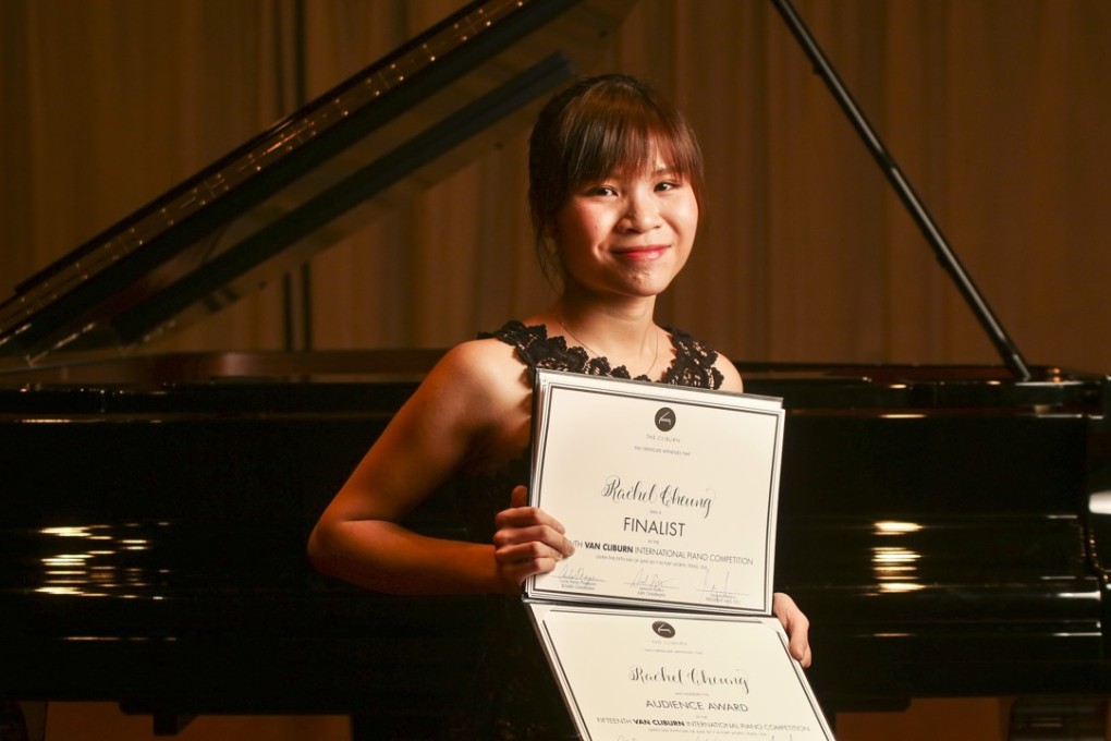 Pianist Rachel Cheung, audience prize winner at the prestigious Van Cliburn Piano Competition in Texas. Photo: Xiaomei Chen