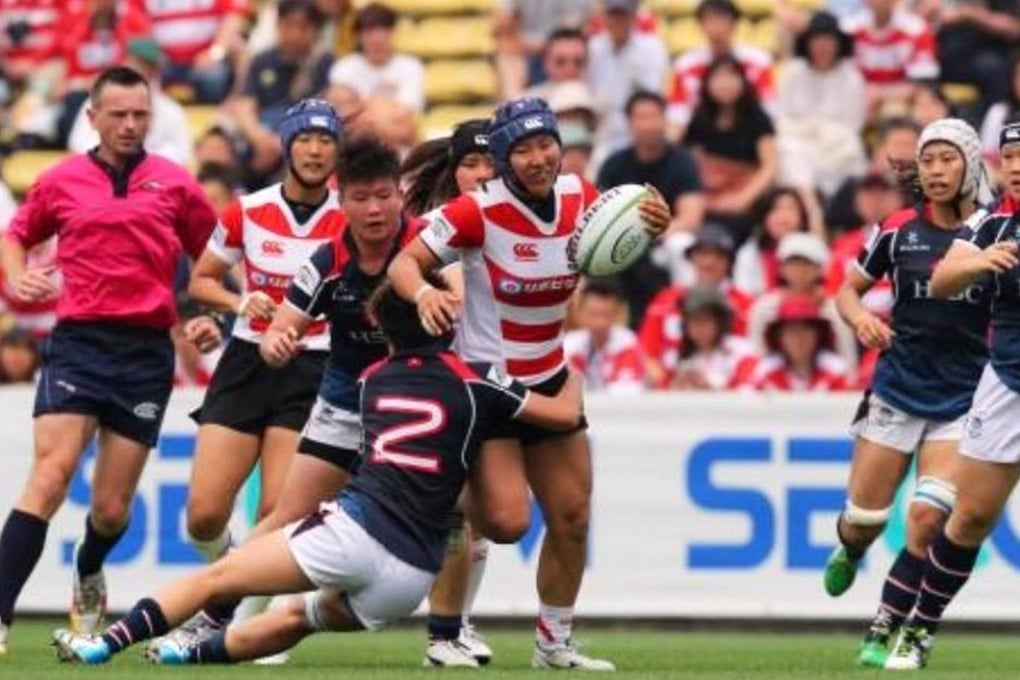 Hong Kong were well beaten by Japan. Photo: Facebook / Hong Kong Rugby Union