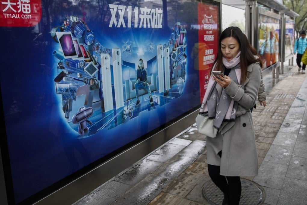 Beijing and other affluent Chinese cities have seen the largest uptake in online shopping, according to Aliresearch. Photo: EPA