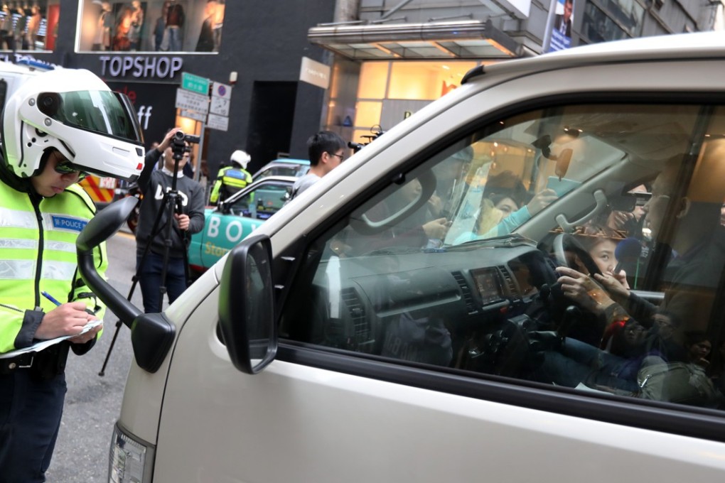 Traffic police will be looking out for errant drivers in the latest campaign. Photo: Nora Tam