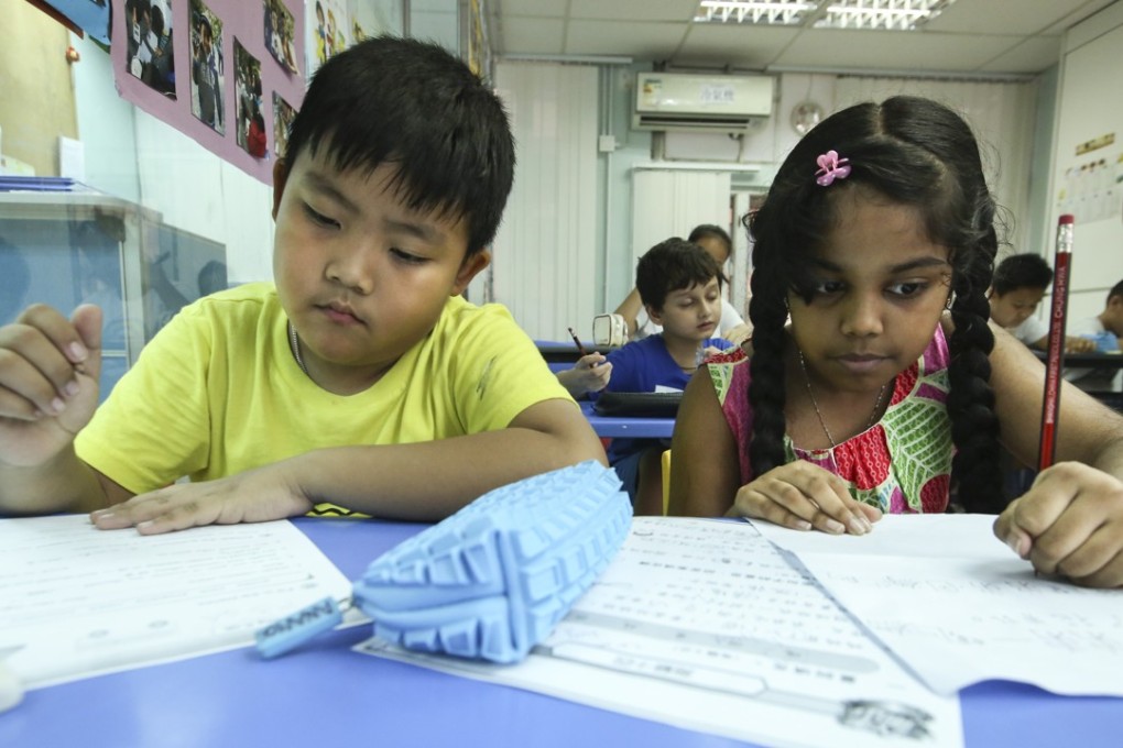Anamol Rai (left) and Niyomi Devindi, just two of the many youngsters who have been taught at the Integrated Brilliant Education Trust in Jordan. Photo: Edmond So