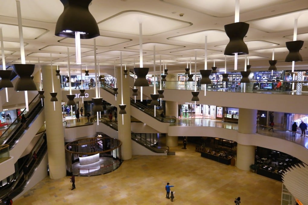 A General view of Pacific Place shopping mall in Admiralty. Photo: SCMP/Edmond So