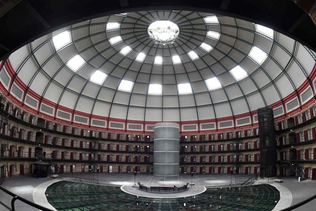 The inside of Boschpoort Prison, which is being transformed into offices and an entertainment venue following a drop in incarcerations in Dutch prisons for the past 20 years. Photo: AP