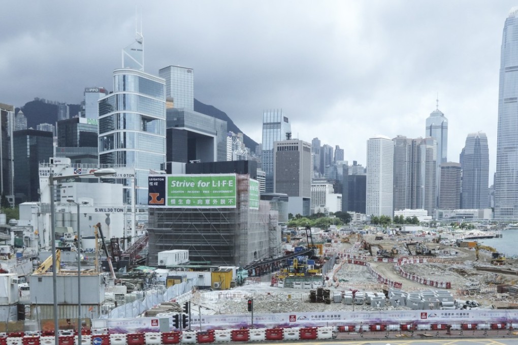 Total expenditure on construction in Hong Kong was HK$237.5 billion for 2015-2016. Photo: Felix Wong