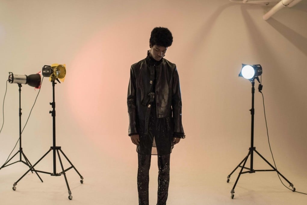 Teenage male model Han Hyun-min’s long legs and powerful strut have made him a rising star on South Korean catwalks, but his agent knew there would be a problem in the ethnically homogenous country: he is half black. Photo: AFP