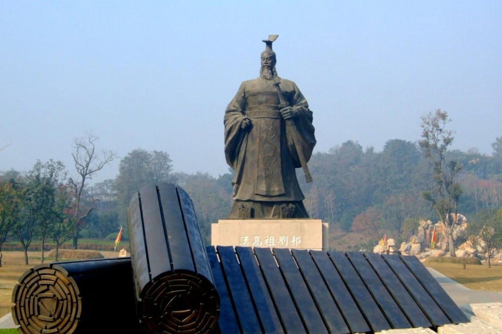 A temple honouring Liu Bang in Pei county. Photo: Handout