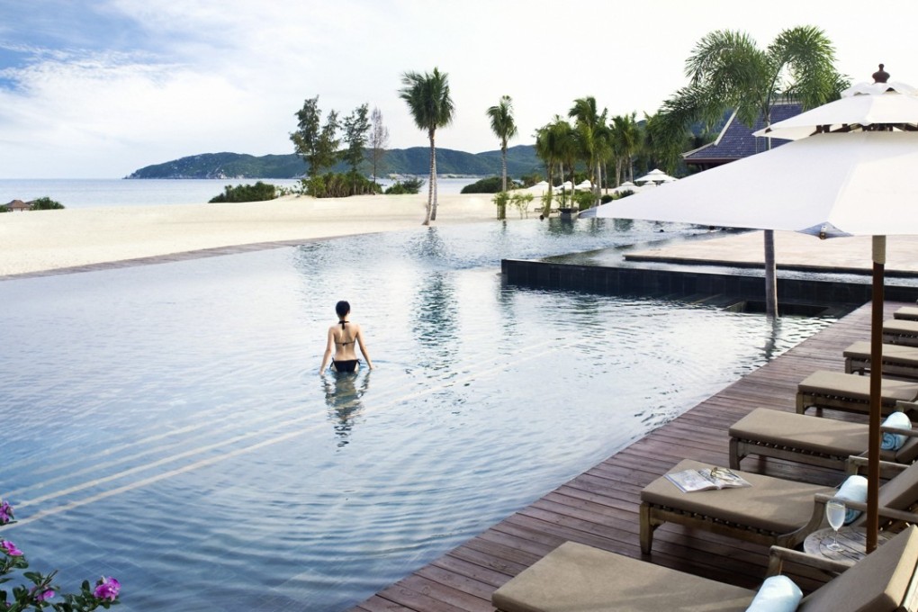 The Ritz-Carlton Sanya, Yalong Bay is an ensemble of 32 private villas offering 24/7 butler service.