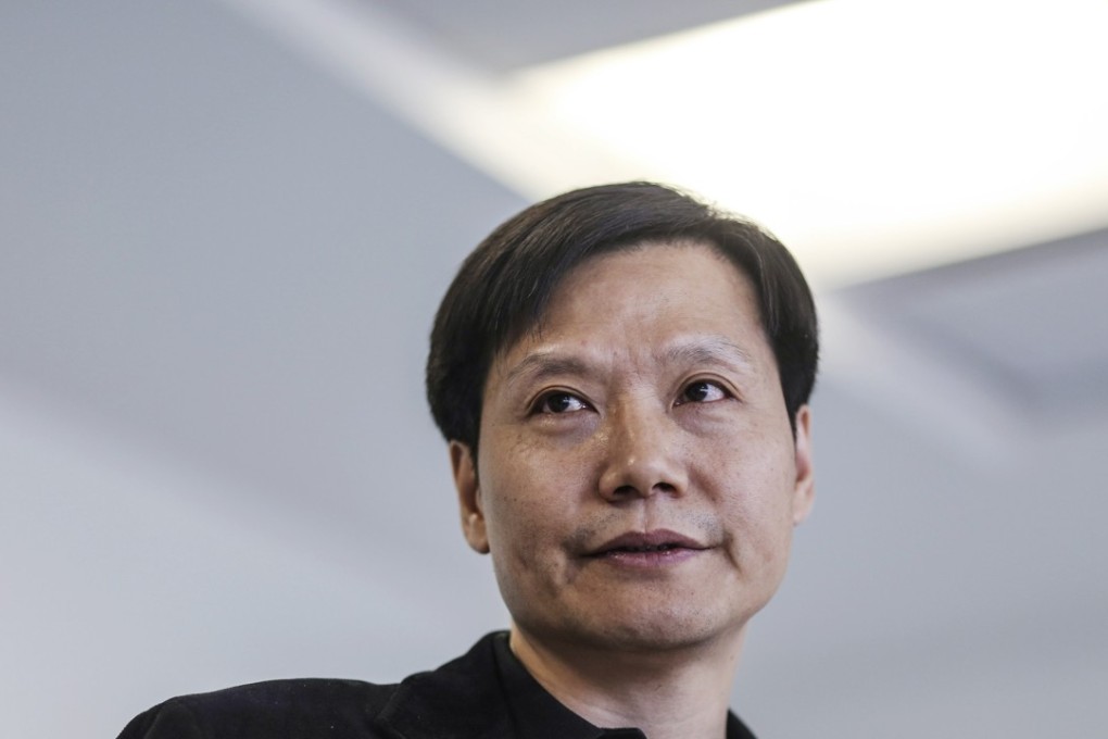 Lei Jun, chairman and chief executive Xiaomi Corp, says he had to override critics in his push to set up an offline retail network. Photo: Bloomberg