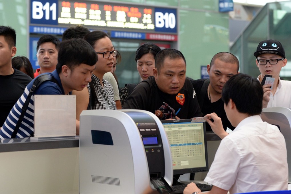 Zhong An Online Property & Casualty Insurance provides coverage for offbeat life events, such as damages related to a flight delay. Photo: Xinhua