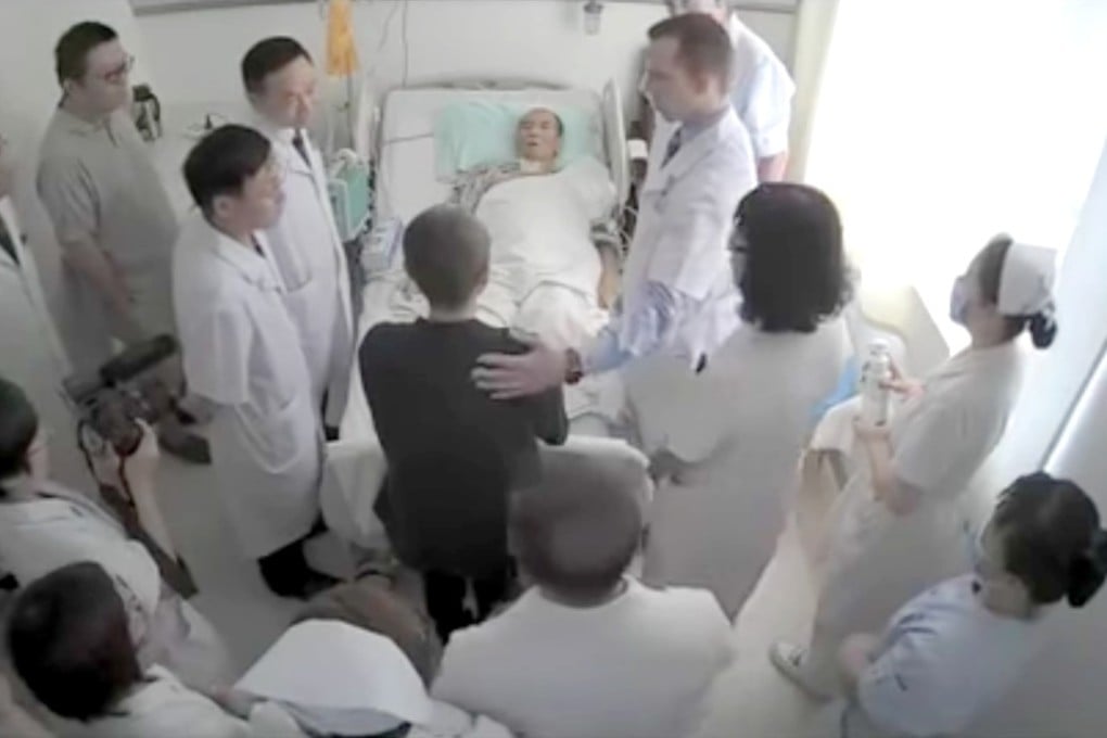 German, US and Chinese specialists examine Liu Xiaobo at a hospital in Shenyang. Photo: Handout