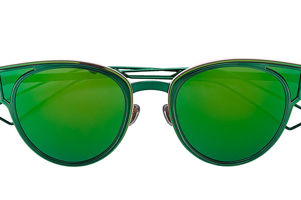 The bright Sculpt sunglasses by Dior, in particular, will make everyone go green with envy