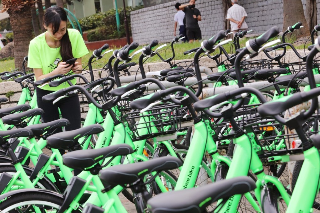 Demand for shared bikes is growing in the New Territories, according to operators. Photo: Felix Wong