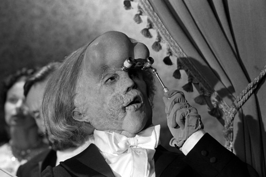 John Hurt as John Merrick in The Elephant Man.
