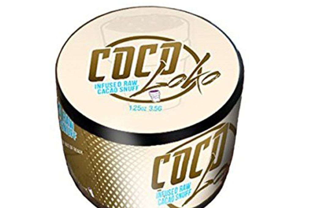 Coco Loko, a snortable chocolate powder, is drawing fire fro doctors and politicians. Photo: Amazon