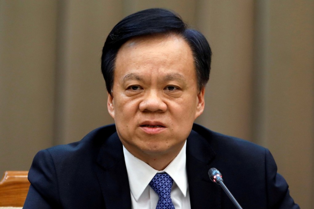 Rising star Chen Miner, seen in this file photo, has been appointed as the Communist Party boss of southwestern China’s Chongqing. Photo: Reuters