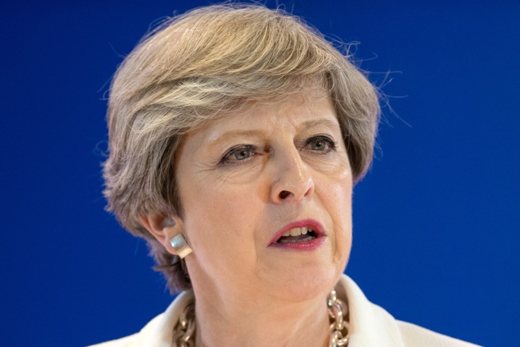 British Prime Minister Theresa May. Photo: Bloomberg