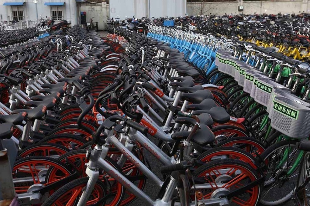 The bicycle-sharing model has proved immensely popular in Shanghai, changing the way many people commute. Photo: SCMP Handout