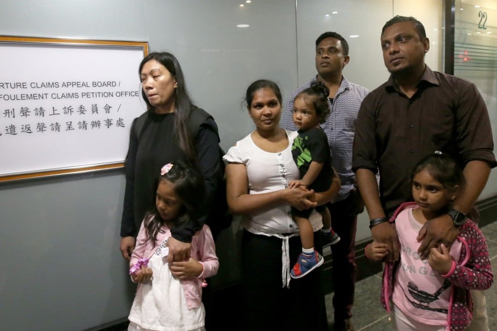 The seven asylum seekers filed an appeal after their protection claims were rejected. Photo: David Wong