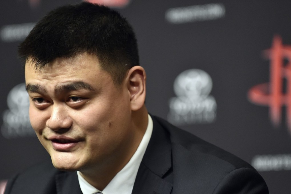 Retired Houston Rockets centre Yao Ming. Photo: AP