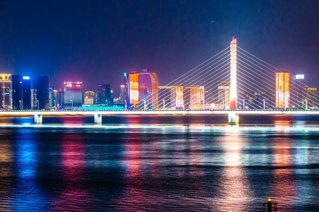 The Xixing Bridge across the Qiantang River in Hangzhou. Photo: Xinhua