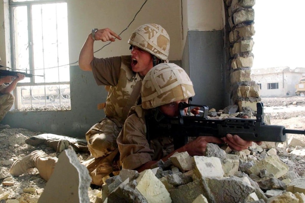 British soldiers in Basra in southern Iraq, in 2003, during the invasion of Iraq by coalition troops. Photo: Reuters
