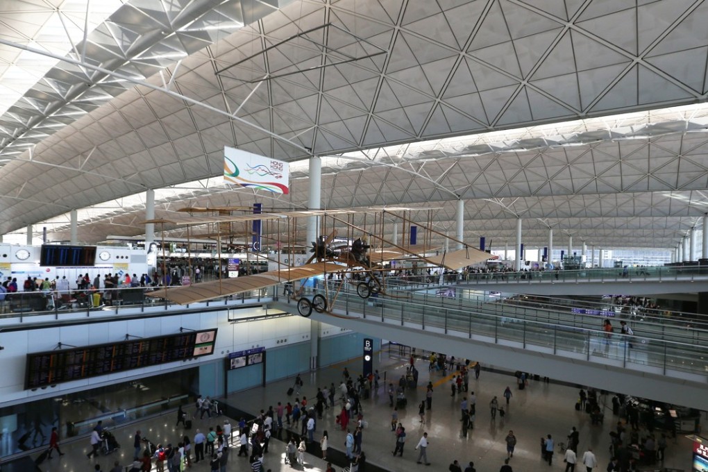 A departure terminal at Hong Kong International Airport. Photo: K. Y. Cheng