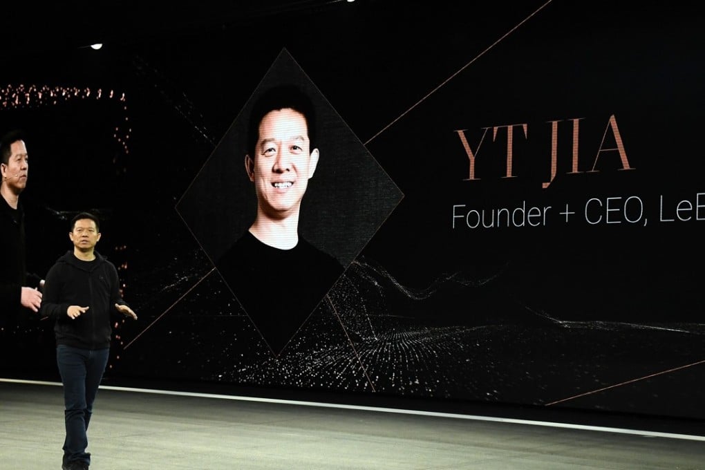 LeEco’s founder Jia Yueting, pictured, has had many of his assets frozen as creditors encountered difficulties in getting their money back. Photo: AFP