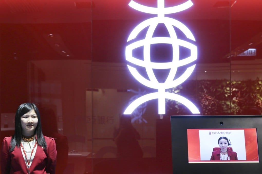 Bank of East Asia is one of one of two remaining Hong Kong banks that are not part of any larger organisationeither from mainland Chinese or elsewhere. Photo: Dickson Lee