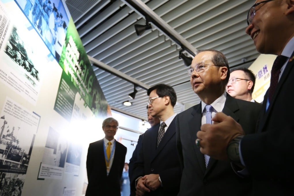 Hong Kong Chief Secretary Matthew Cheung Kin-chung attends the Correctional Services Department Conference 2017. Photo: Xiaomei Chen