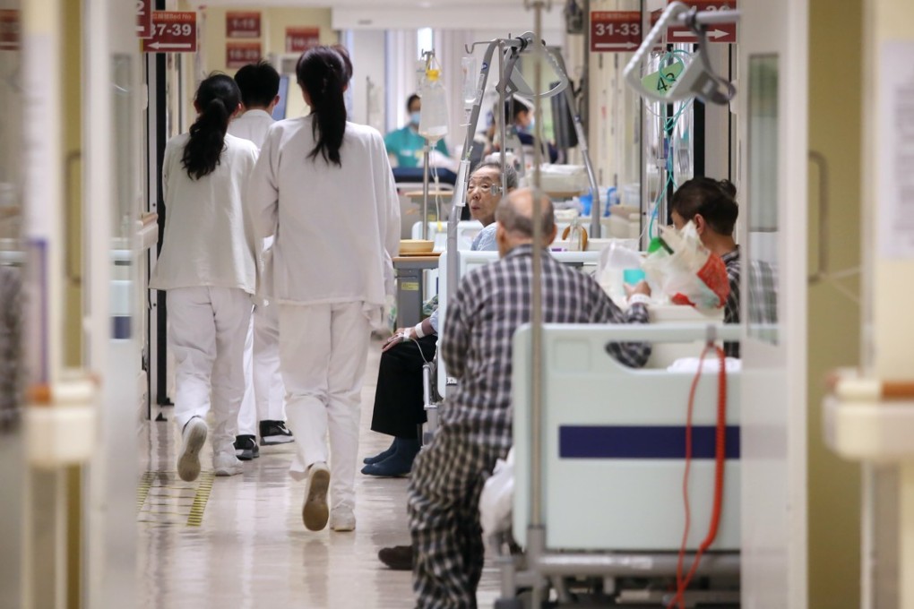 Queen Elizabeth Hospital in Yau Ma Tei. Many hospitals in the city are more than full. Photo: Sam Tsang