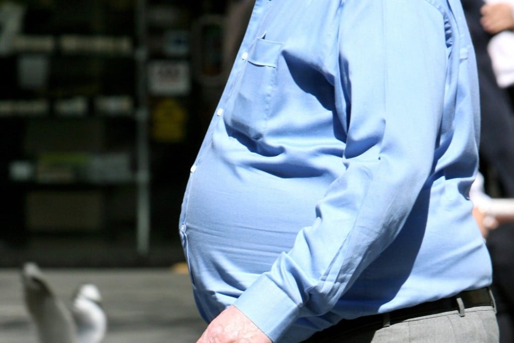 A Harvard University study of 92,000 people found the average male had gained 10kg by age 55 and the average woman 8.6kg - bad news for their health, researchers say. Photo: AFP