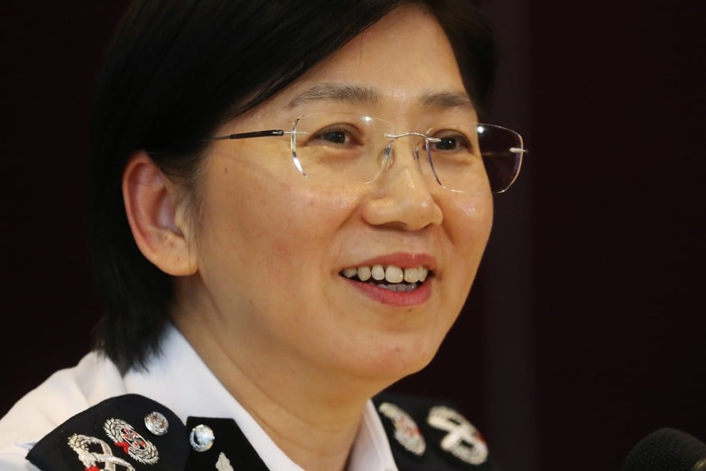 Deputy Commissioner for Police (Management) Winnie Chiu hopes to inspire other women to become officers. Photo: Edward Wong