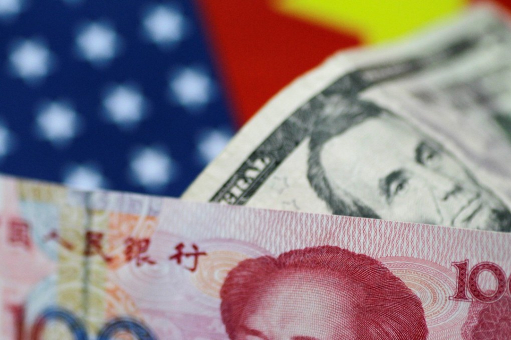 The yuan edged down 0.2 per cent to 6.7656 per dollar on Thursday. Photo: Reuters