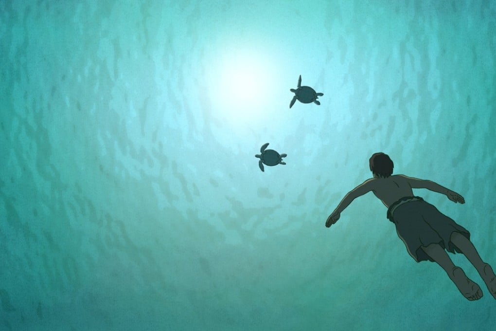 A scene from The Red Turtle.