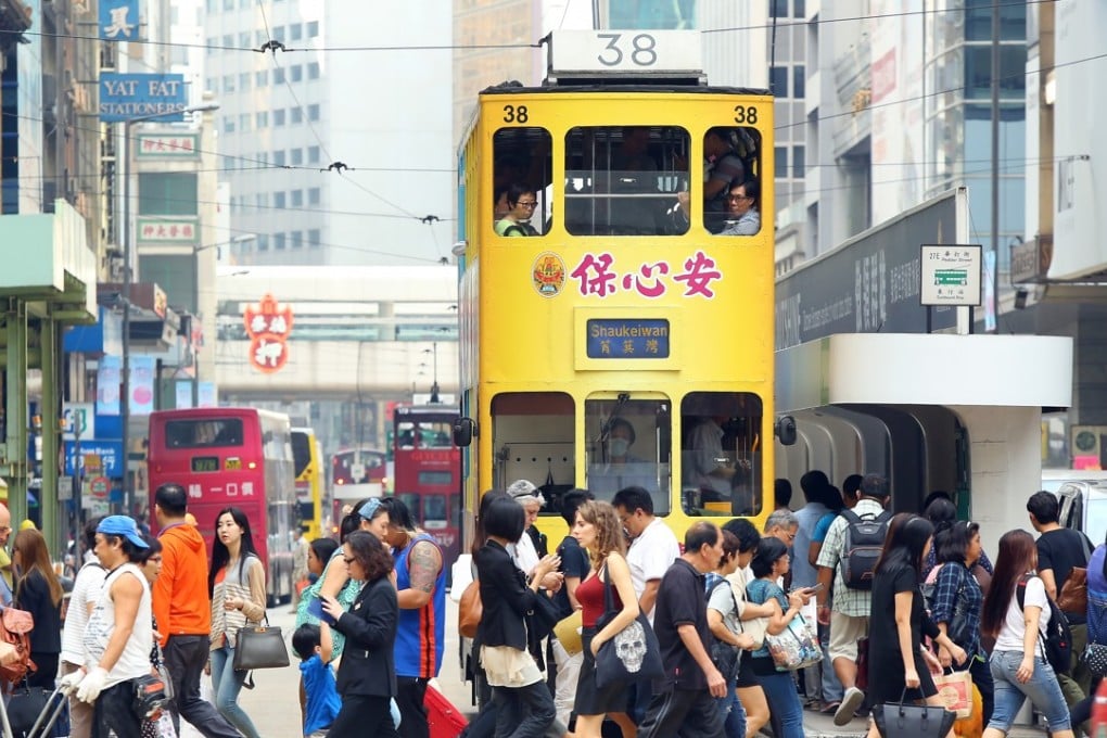 A global study on walking made Hongkongers the most active in the world. Photo: Edmond So