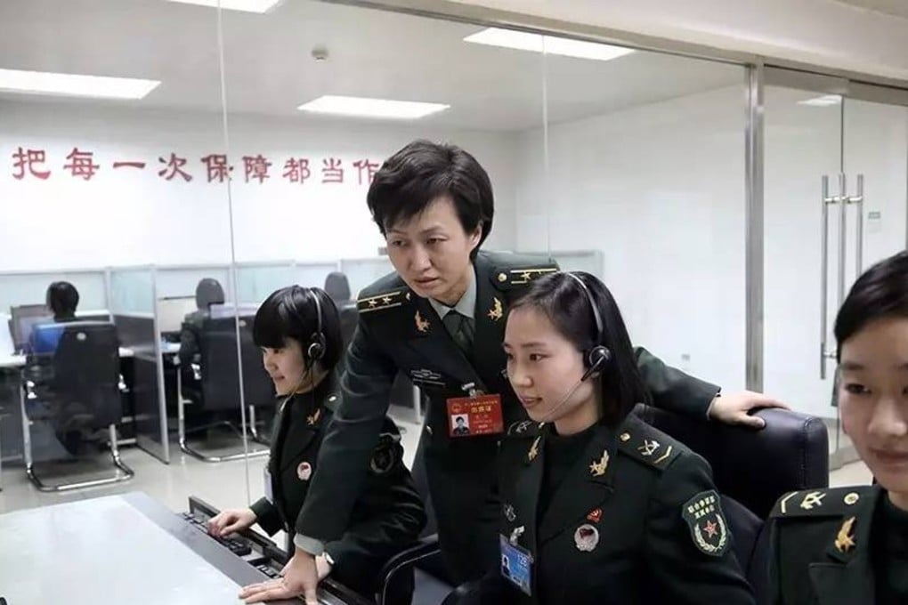 The “Channel One Operater” unit is an all-women military group that transfers calls between leaders through a system of red desk phones. Photo: Handout