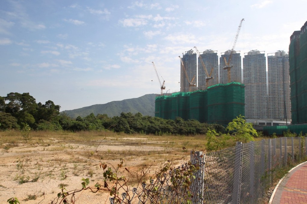 Sino Land has won a residential land plot in Ma On Shan, in Hong Kong’s New Territories, for HK$1.38 billion, setting a new record for the area. Photo: Dickson Lee