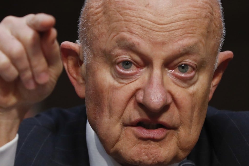 Former national intelligence director James Clapper. Photo: AP