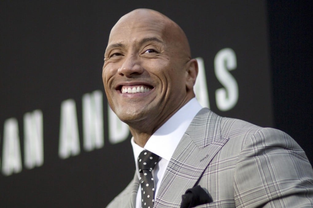 Actor Dwayne Johnson poses at the premiere of 'San Andreas' in Hollywood, California. Photo: REUTERS/Mario Anzuoni