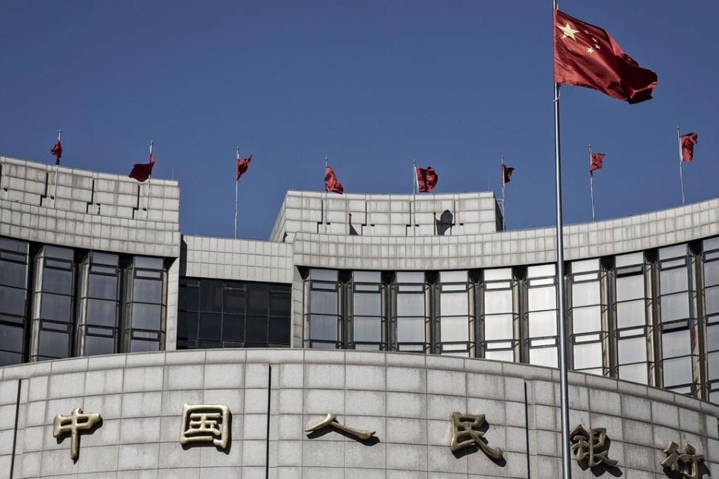 Capital outflows aren’t putting much pressure on the PBOC’s reserves since they are largely offset by China’s current account surplus, according to one analyst. Photo: Bloomberg