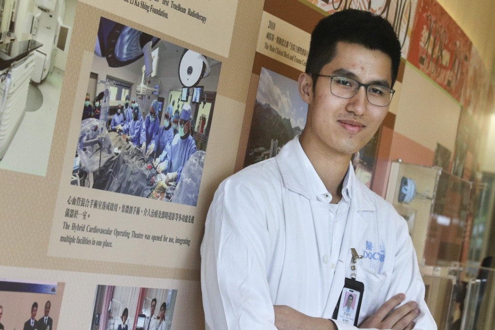 Alex Wong says he had to act fast after seeing a body in the water. Photo: K.Y. Cheng