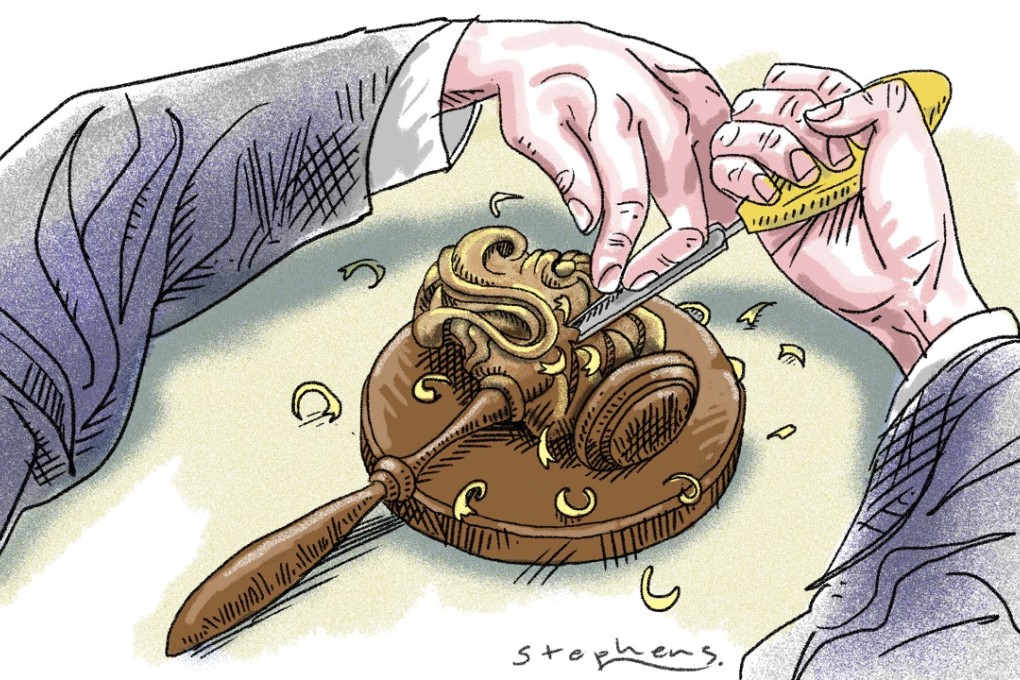 Since the change of sovereignty, the common law system of Hong Kong and the characteristics of its legal system have been undergoing a process of “nationalisation”. Illustration: Craig Stephens